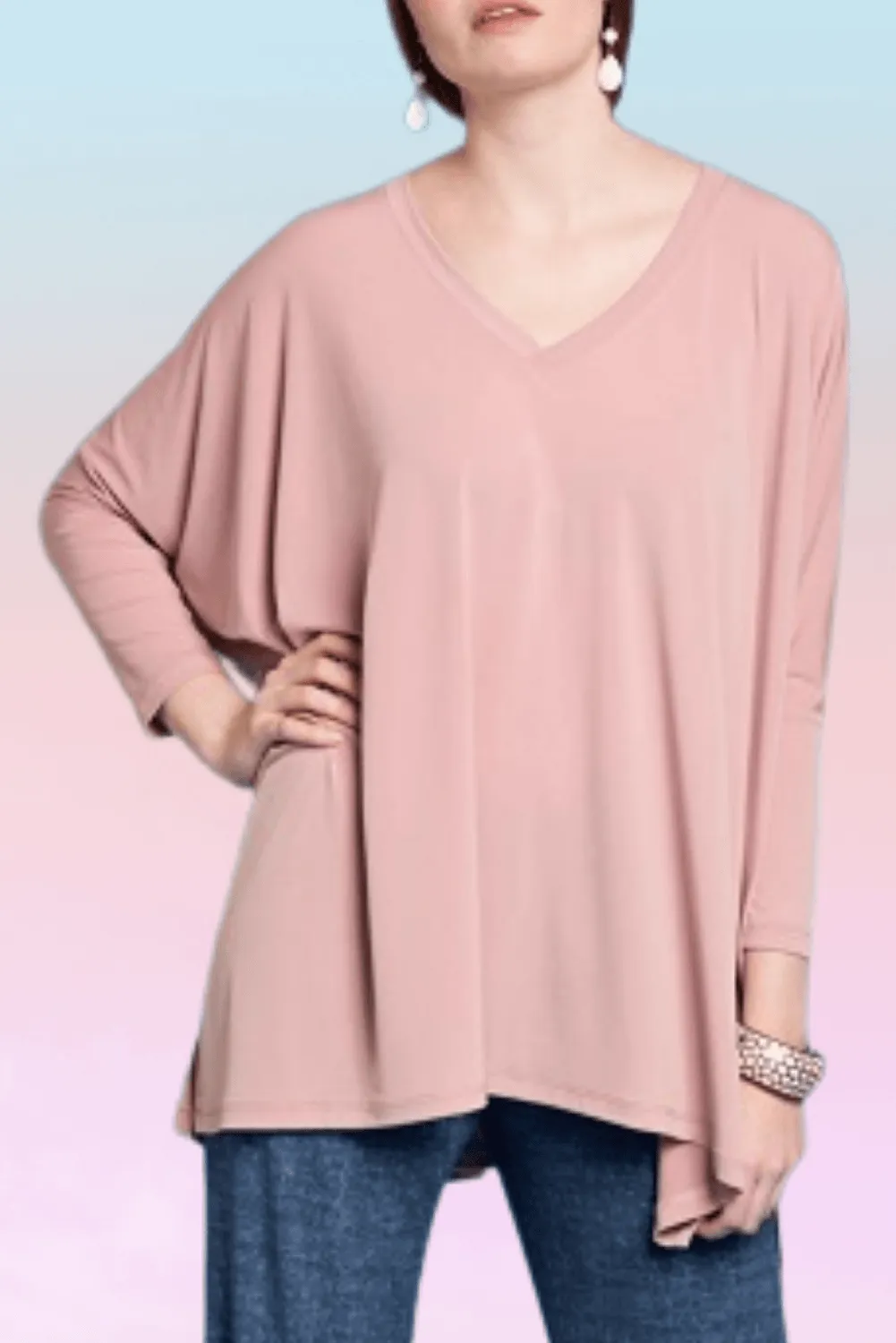 Essential V-Neck Tunic