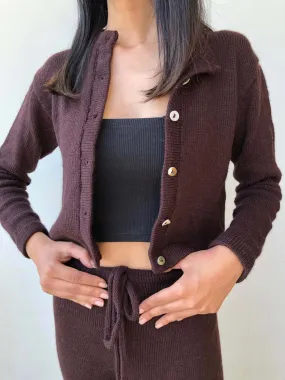 Foxys Wood Merino Cropped Sweater