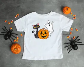 Halloween Cat Ghost Shirt