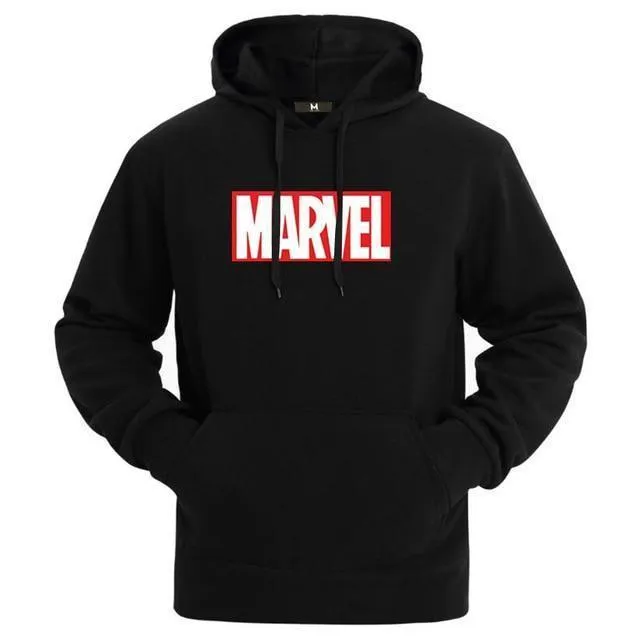 Hot 2019 Autumn And Winter Brand Sweatshirts Men High Quality MARVEL