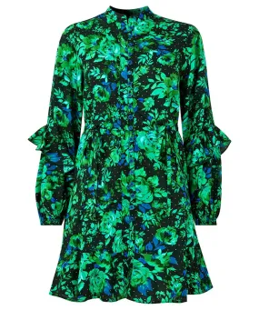 Joe Browns 18 Green Winter Florals Tunic Dress