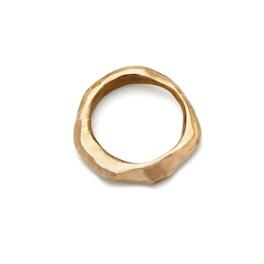 Julie Cohn Bronze Organic Band Ring